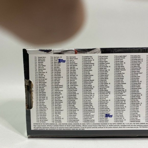 2021 Topps Baseball Complete Set Walmart Exclusive *NEW Factory Sealed* - Picture 10 of 10